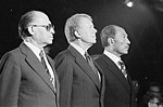 Menachem Begin, Jimmy Carter och Anwar Sadat