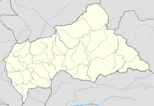 Bangui is located in Central African Republic