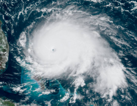 imagem ilustrativa de artigo História meteorológica do furacão Dorian
