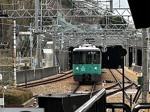 北神線を走行する6000形電車（谷上駅）