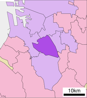 中区 (堺市)位置図