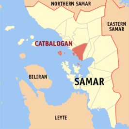 Kaart van Catbalogan
