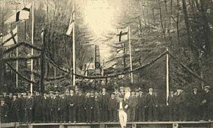 Linnéfesten i Råshult den 21 maj 1907