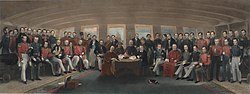 A nankingi szerződés aláírása 1842-ben