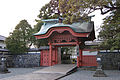 Il cancello del demone (Onimon) si trova accanto alla Sala del Grande Ricevimento, nel cuore del Taiseki-ji.