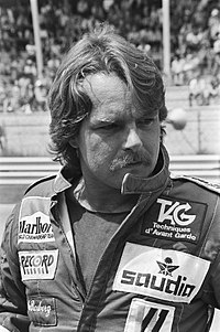 Rosberg under Nederländernas Grand Prix 1982.