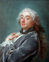 Gustaf Lundberg, Portret Françoisa Bouchera, 1741.