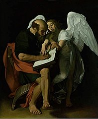 Pyhä Matteus ja enkeli, 1602.