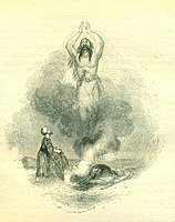 wiliam harvi (William Harvey), tjaucikel tua rusankiciqaw (The Story of the Fisherman), 1838–40, vinecikan (woodcut)