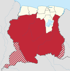 Sipaliwini – Mappa