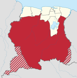 Sipaliwini – Localizzazione