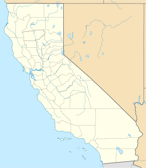 Віллітс. Карта розташування: Каліфорнія