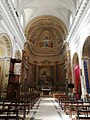 Montecelio (Rm) Chiesa di San Giovanni Evangelista - interno - Comune di Guidonia Montecelio