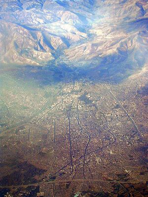 Grad Urmija iz zraka