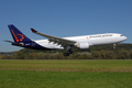 Brussels Airlines Airbus A330-200 (toen nog met de Zwitserse registratie van Swiss)