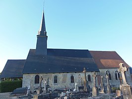 De kerk van Cerqueux