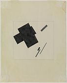 Untitled (Suprematist Composition), Solomon R. Guggenheim Museum, New York City, c. 1919-1926