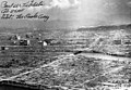 Destroyed Hiroshima with autograph of "Enola Gay" Bomber pilot Paul Tibbets