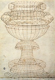 Studio di vaso in prospettiva, Paolo Uccello, 1450