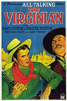Description de l'image Poster - Virginian, The (1929) 01.jpg.