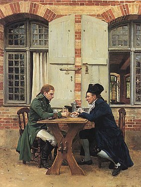 Los jugadores de cartas, 1872.