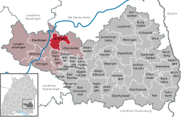 Unlingen - Localizazion