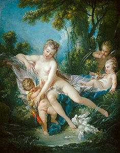 Venus Consoling Eros / Cupid (Venus Menghibur Eros / Kupido), 1751