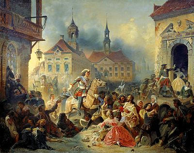 Nikolai Sauerweidi maal Narva vallutamisest Põhjasõja ajal