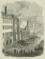 Ruins after the fire, 1852[8]