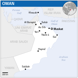 Lokasi Oman