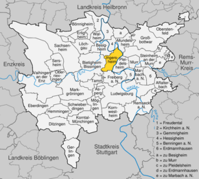 Poziția localității Ingersheim