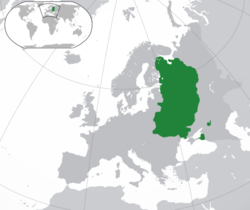 Location of Kijivas Krievzemes