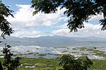 The Lohtak Lake, around 30 km from Imphal, a natural lake and a heritage site in Manipur state, India.