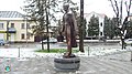 Пам'ятник Олегові Ольжичу (Житомир) на розі вулиць Ольжича та Перемоги. Пам'ятник відкрито наприкінці 2017 року у сквері на вул. Ольжича. Це перший пам'ятник в Україні.