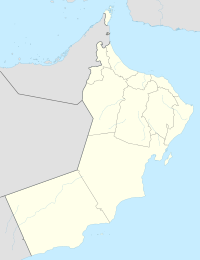 Popis mjesta svjetske baštine u Aziji na zemljovidu Omana