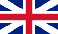 Union Jack, während der britischen Besetzung 1762 bis 1764