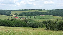 View of Kistótváros in Gálosfa