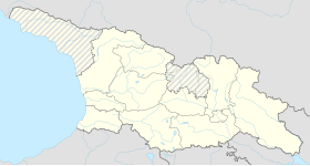 Dmanisi na karti Gruzije