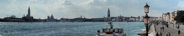 Panorama over Venezia