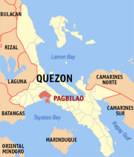 Kaart van Pagbilao