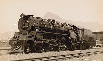 No. 854 at Paardeneiland Loco, Cape Town, c. 1935
