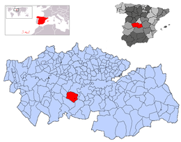 San Martín de Montalbán – Mappa