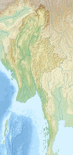 ทะเลสาบอี้นเล่ตั้งอยู่ในประเทศพม่า