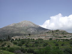 La forteresse de Mycènes.