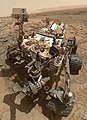 Rover Curiosity a la superficia de Mart