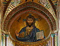 Mosaico della Basilica-Cattedrale di Cefalù.