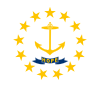Drapeau de l'État de Rhode Island (fr)