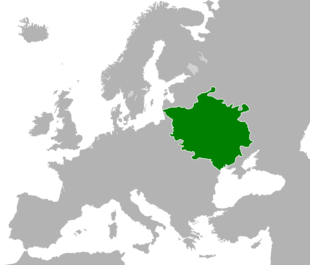 Территория Великого княжества Литовского в 1430 году