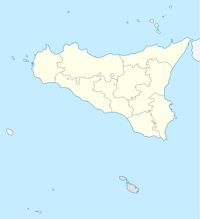 Монтальбано-Эликона на карте