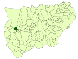 Kaart van Lahiguera